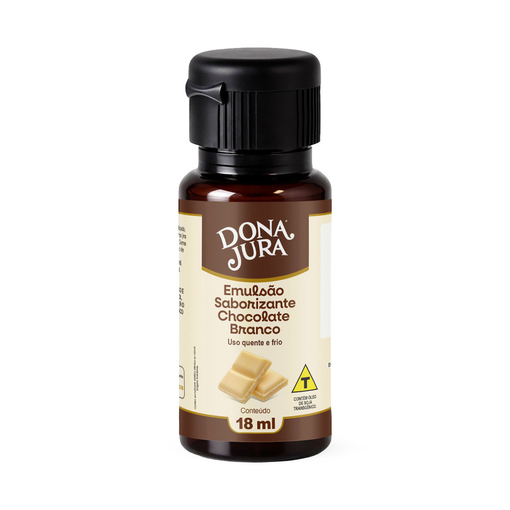 Emulsão Saborizante Chocolate Branco Dona Jura 18ml