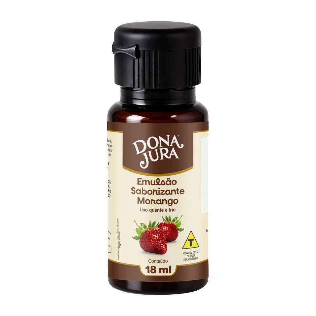 Emulsão Saborizante Morango Dona Jura 18ml