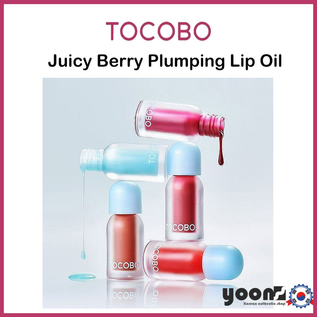 [TOCOBO] Óleo Labial Plumping Juicy Berry _da Coreia