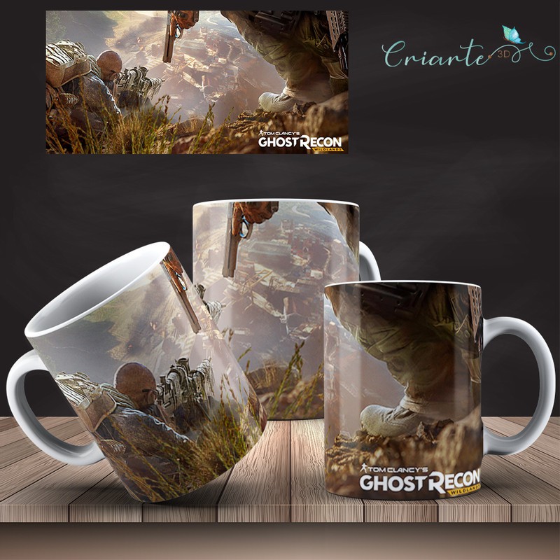 Caneca Porcelana Ghost Recon #02