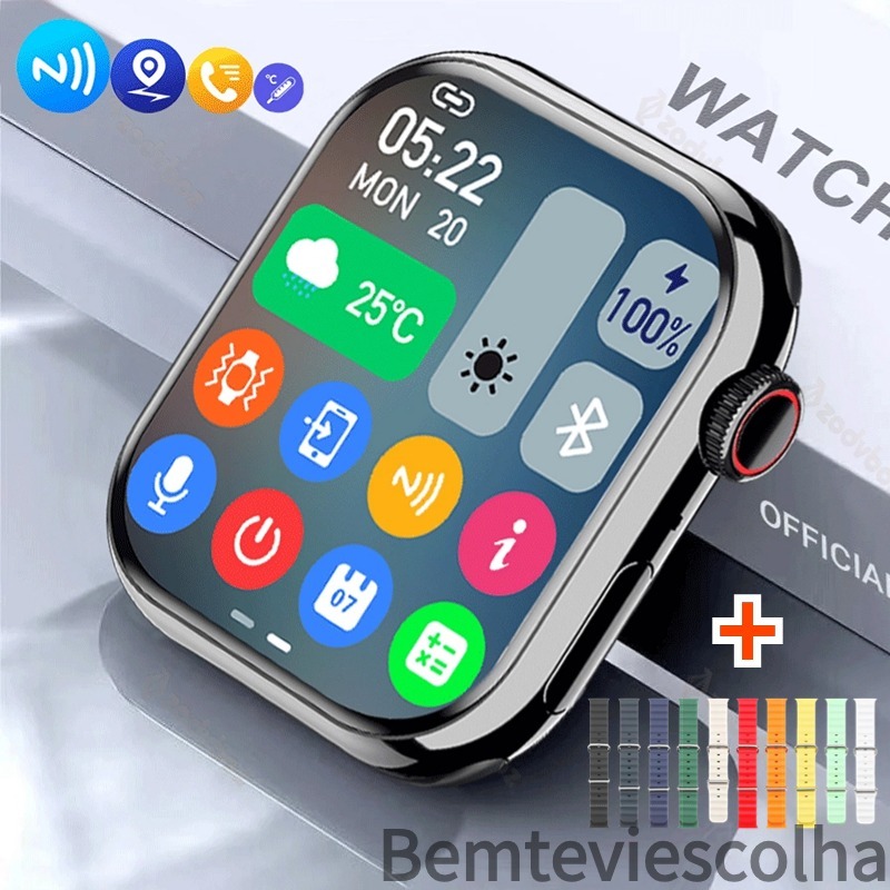 Bemtevi Smartwatch T800 Series 8 Ultra Wireless Carregamento Bluetooth Chamada De Voz Exercício Coração Para Android IOS