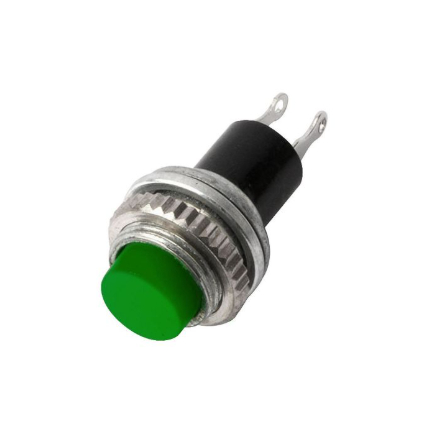 CHAVE PUSH BUTTON 2 POLOS S/ TRAVA  AK-314