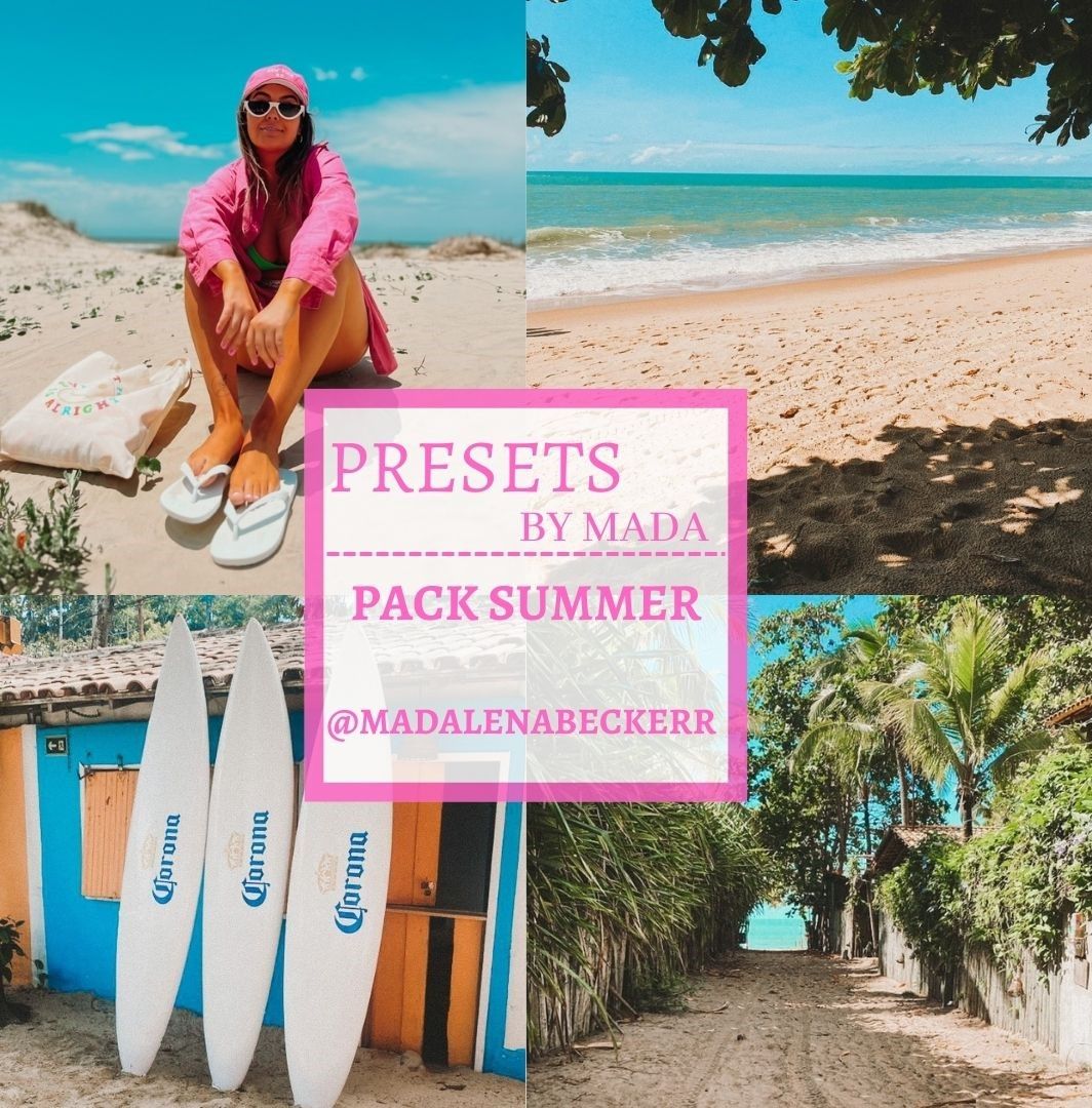 PACK PRESETS SUMMER BY MADALENA BECKER