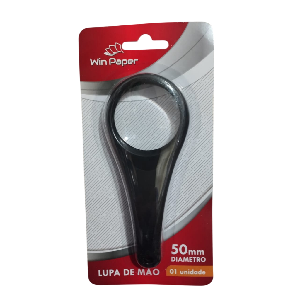 Lupa Win Paper com Lente de Vidro 50mm