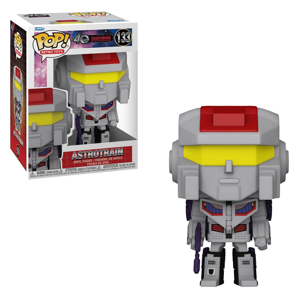 FUNKO POP TRANSFORMERS 40TH ASTROTRAIN 133 NOVO ORIGINAL