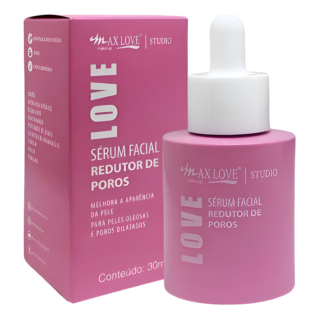 Serum Facial Redutor De Porus Max Love