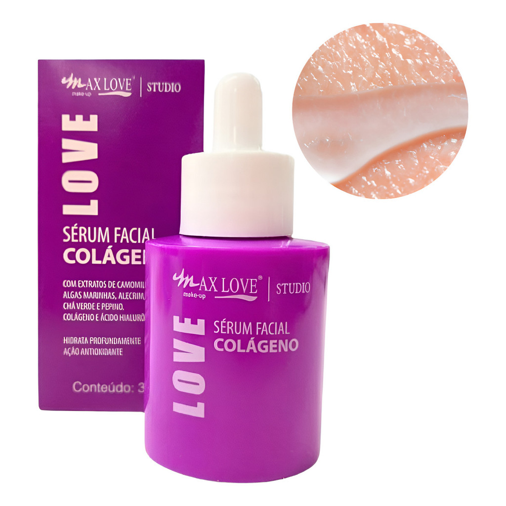Sérum Facial Colágeno - Max Love 30ml