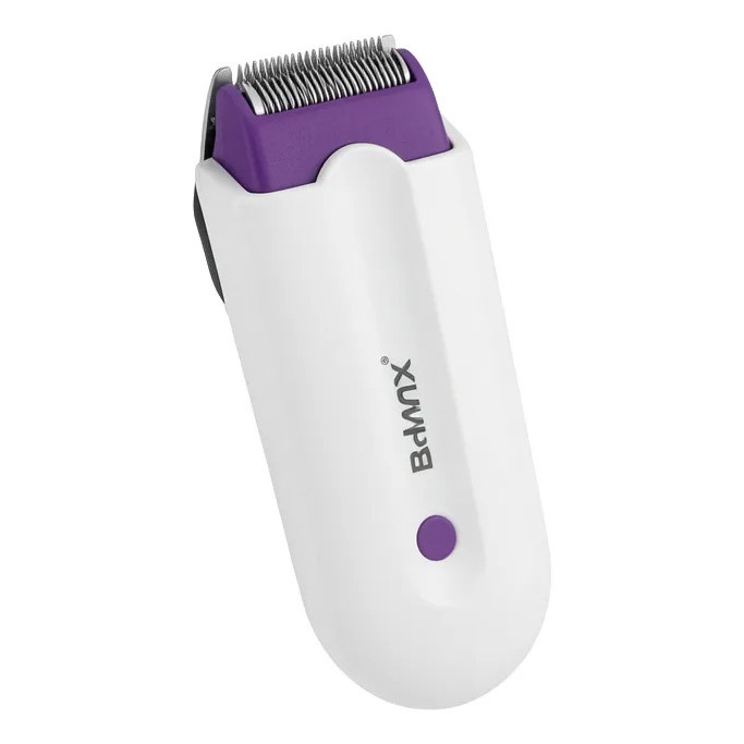 Depilador Elétrico Recarregável B-max 2 Cabeças Indolor Violeta Bivolt