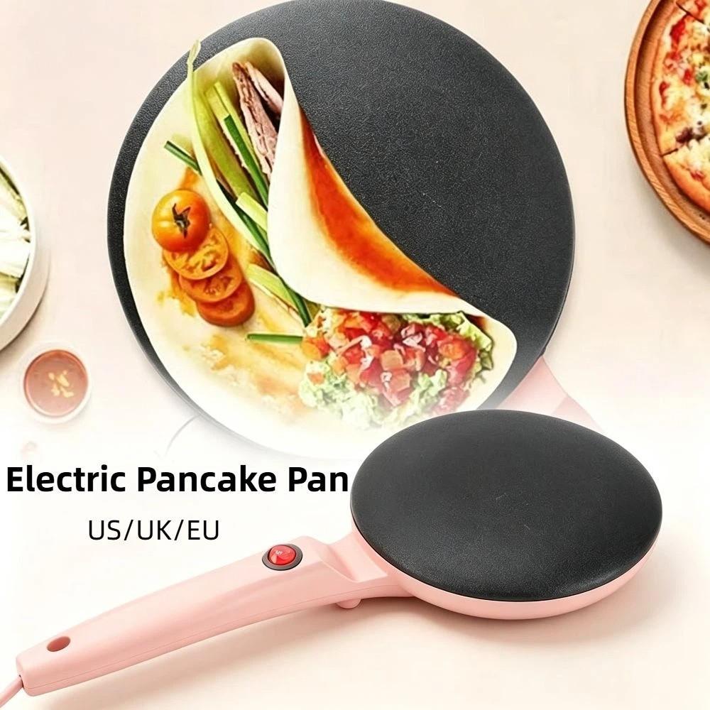 Fabricante De Crepe , Elétrico Antiaderente , Operação Simples Eua Reino Unido Ue Plug 600W Panqueca