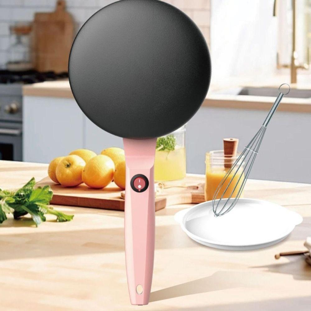 Fabricante De Crepe , Elétrico Antiaderente E Ergonômico , 600W Eua Reino Unido Ue Plug Multifuncional Panqueca
