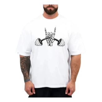 Camiseta Masculina Estampa Mão Hang Loose Camisa 100%  Algodão Tecido Premium