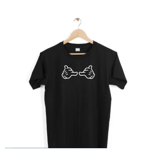 Camisa Masculina - Mão Hang Loose Camiseta Algodão 100%