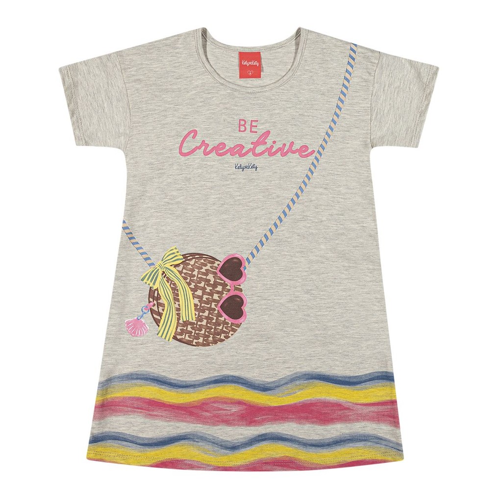 Vestido Infantil Menina Estampa 