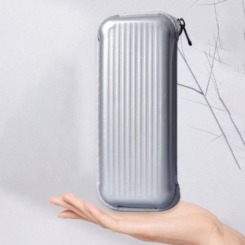 EA & Moda Advanced Creative Trolley Case Caixa De Óculos Armazenamento Portátil Masculina E Feminina De Sol Simples .