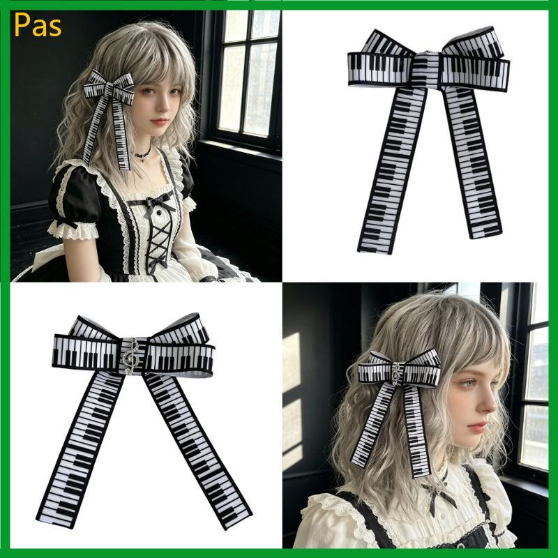 Creative Piano Modelado Faixa Cabelo Hairpin Headwear Para Uso Diário E