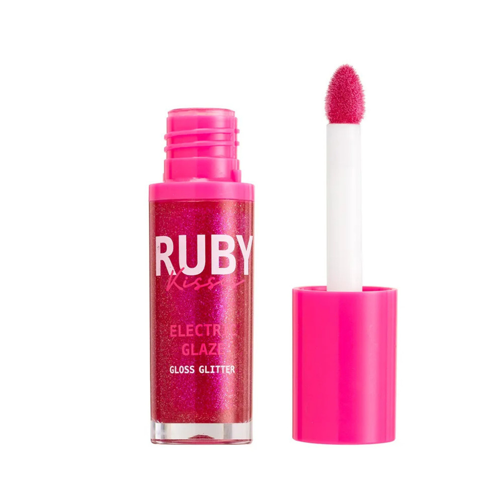 Ruby Kisses Gloss Glitter Electric Glaze Kiss New York