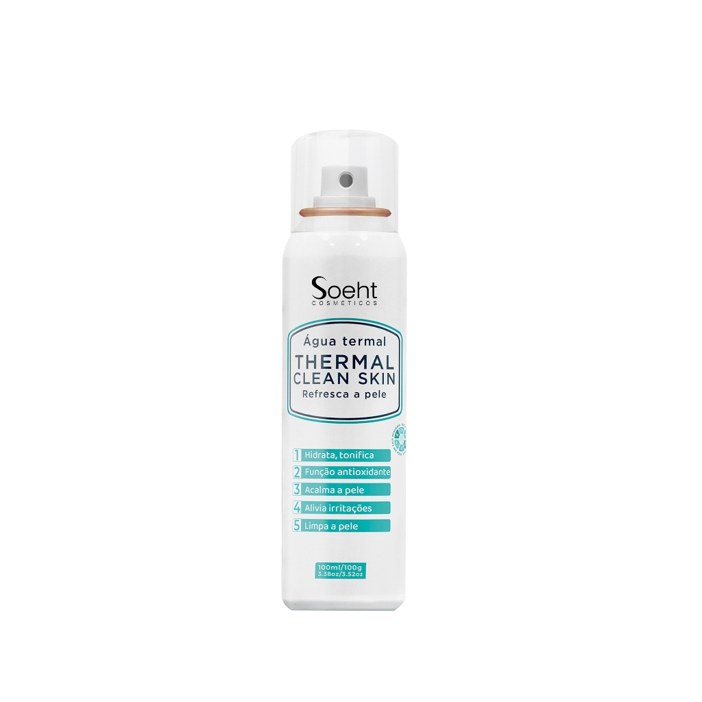 ÁGUA THERMAL SEM GÁS 100ml - THERMAL CLEAN SKIN