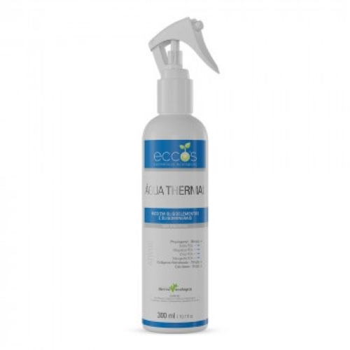 AGUA THERMAL 300ML COM OLIGOELEMENTOS E COLÁGENO ECCOS