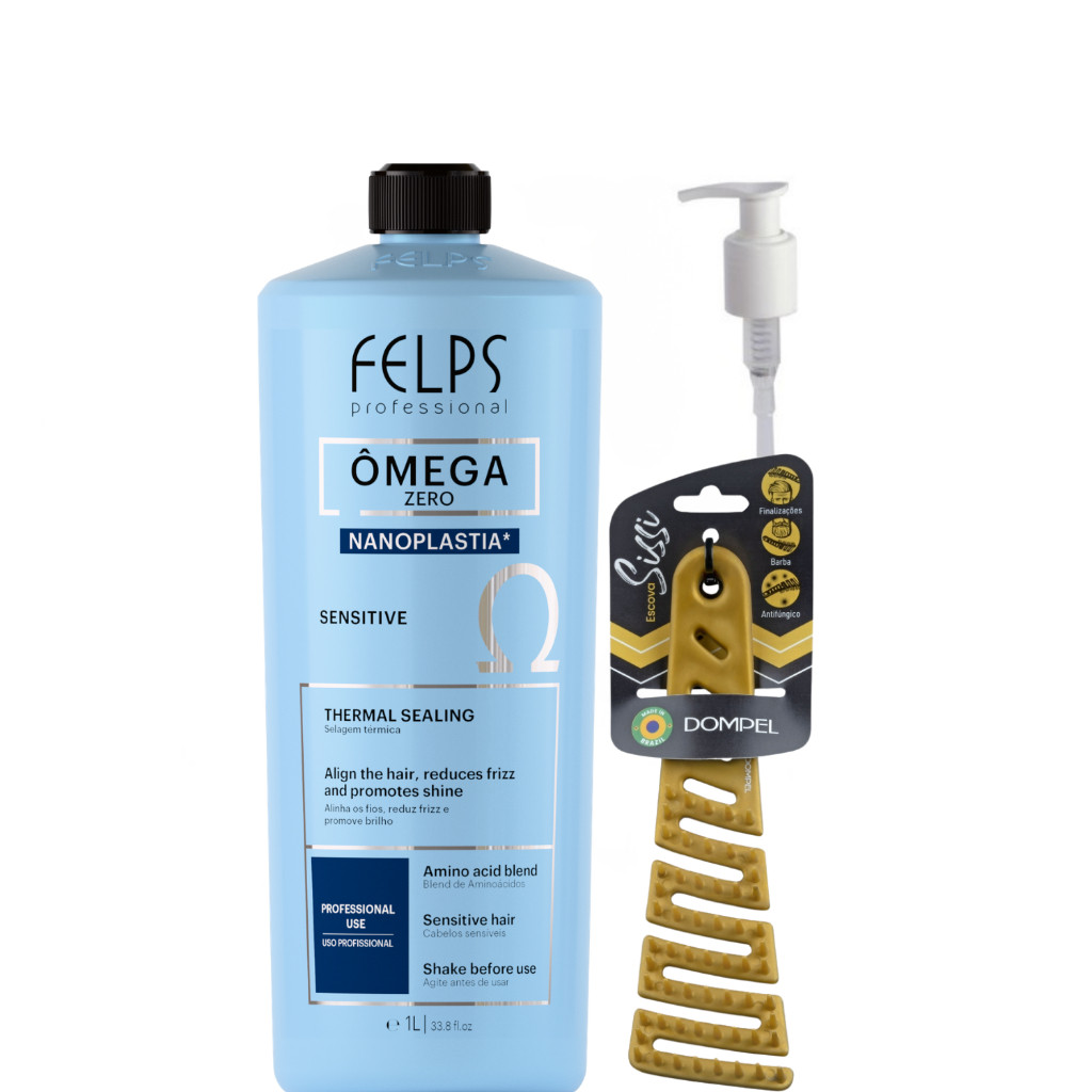 Kit Felps Omega Zero Sensitive 1L com Pump BZL