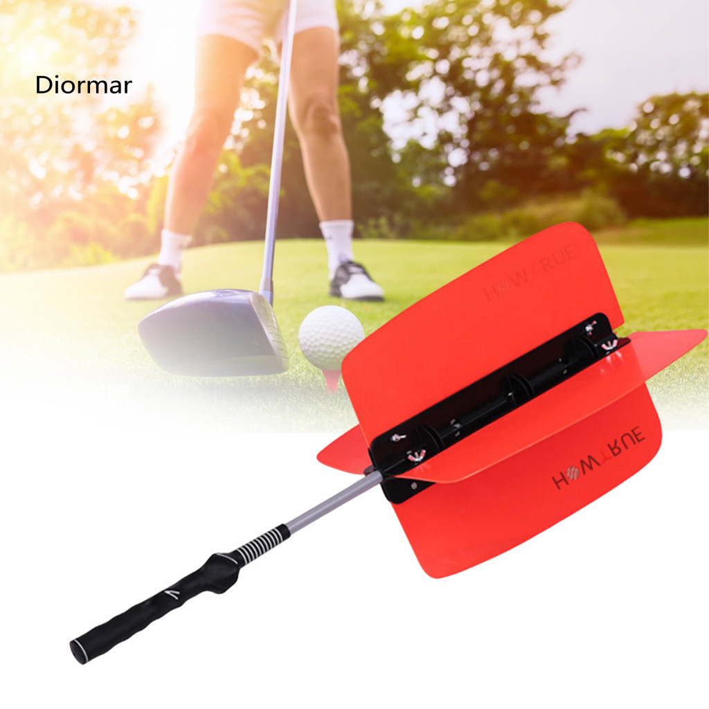 Golf Training Device Swing Corrector Trainer with Power Fan Non-slip Design Easy Installation – Indoor Outdoor Practic