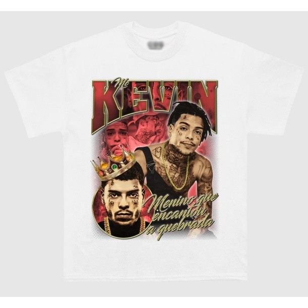 Camisa MC Kevin Esquece Streetwear Premium  - Envio Mais Rápido do Brasil! - Asphalt Vibe