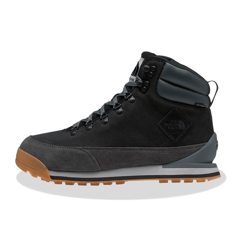 Bota Masculina Back-To-Berkeley IV Leather WP Black/Asphalt Grey - The North Face