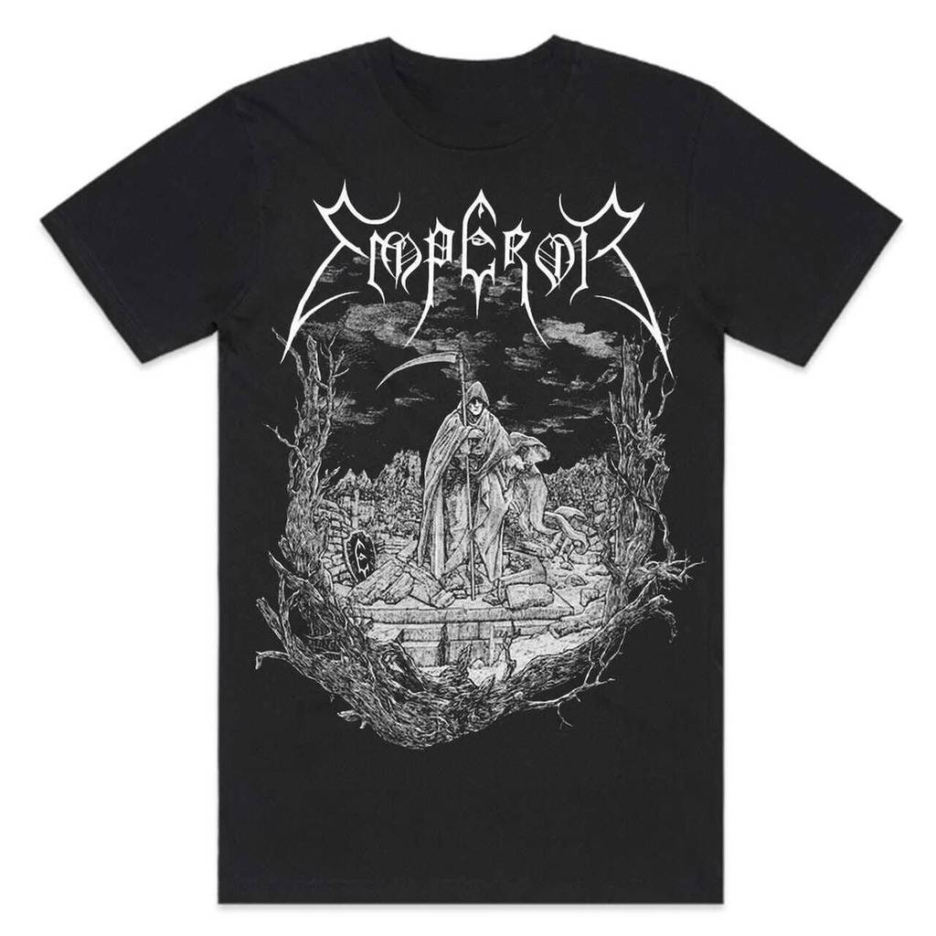 1991 Emperor Norwegian Black Metal Rock Dark Style Casual T-Shirt Men's and Women's Luxury Band Brand