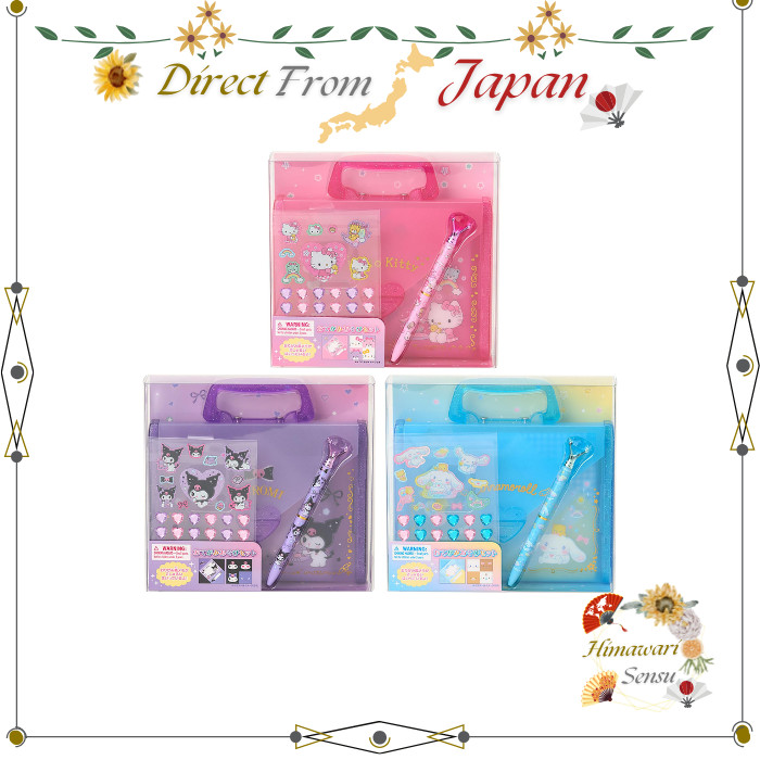 Sanrio Letter Play Set Hello Kitty Kuromi Cinnamoroll Kids Stationery【 Direct from Japan 】
