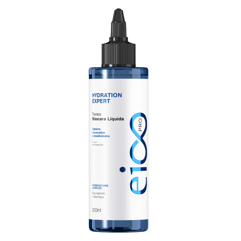 Termo Máscara Líquida Hydration Expert Hidratação Maciez e Brilho Eico Pro 200ml
