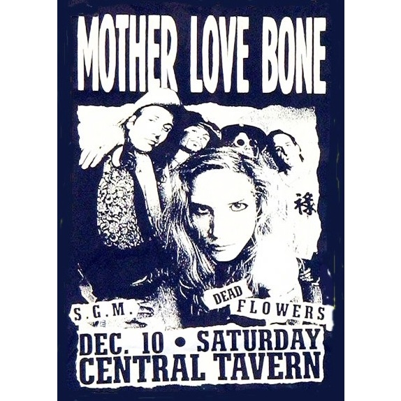Pôster Retrô - Mother Love Bone - Decora - 33 Cm X 48 Cm