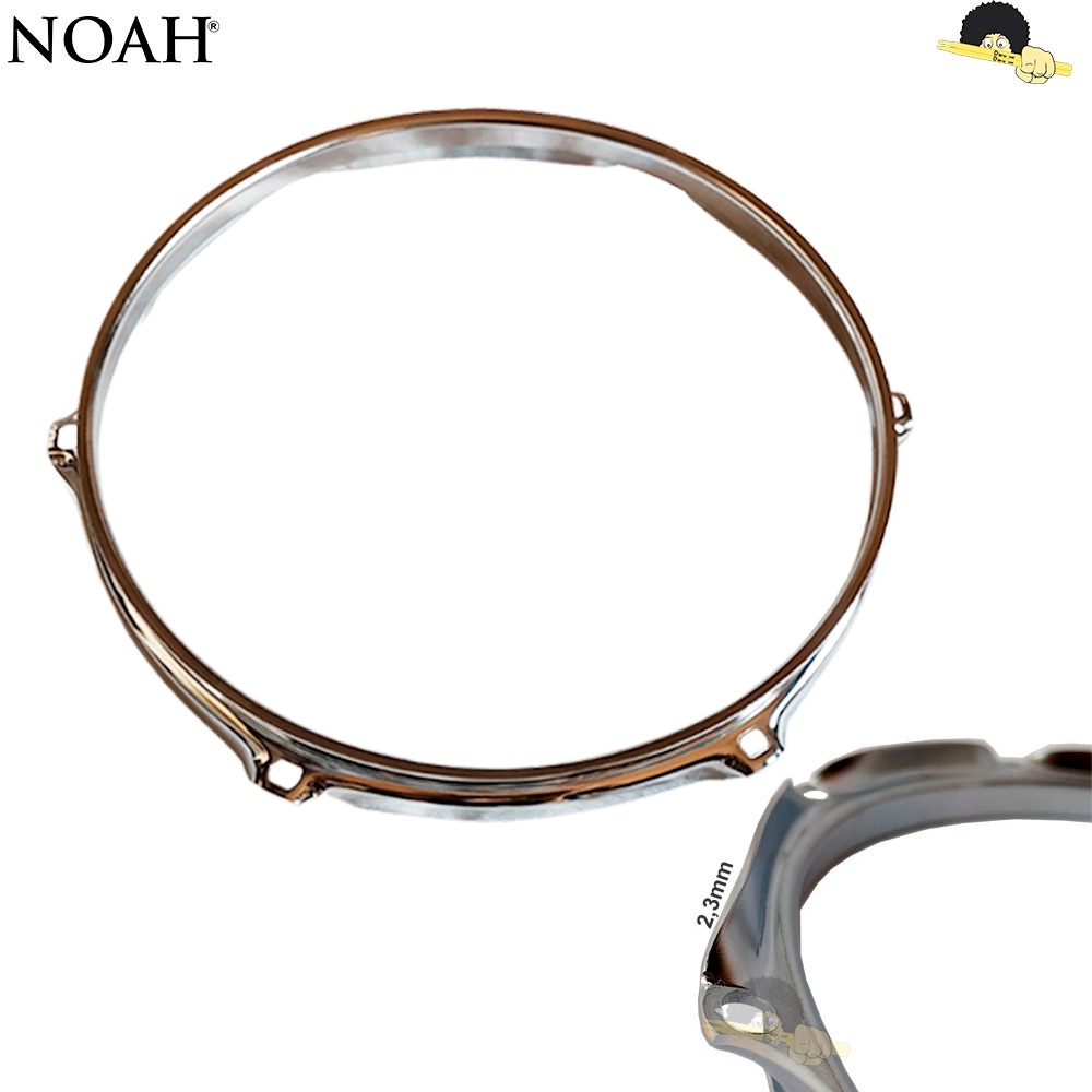 Aro power hoop Steel(Aço) 2.3mm - 10/6 afinações Noah (Unitário)