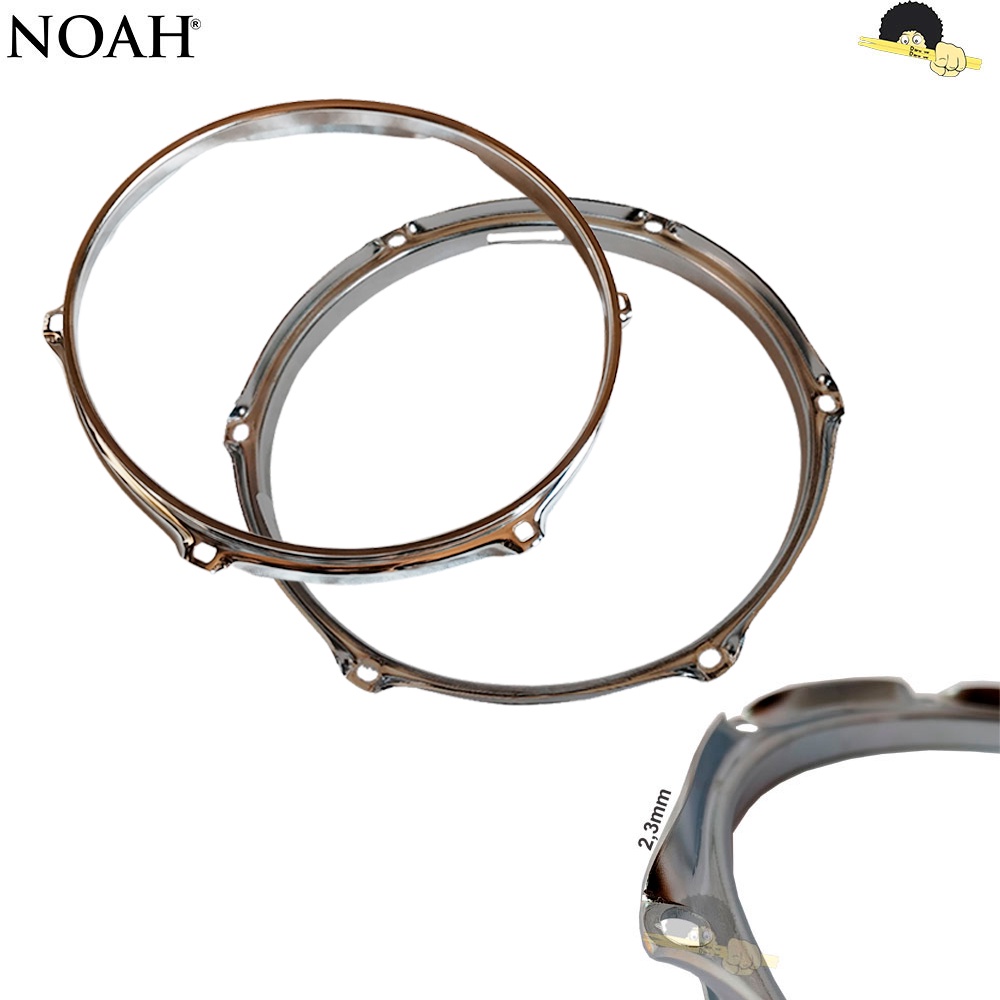 Aro power hoop Steel(Aço) 2.3mm - 10/6 afinações Noah (PAR) Resposta e Batedeira