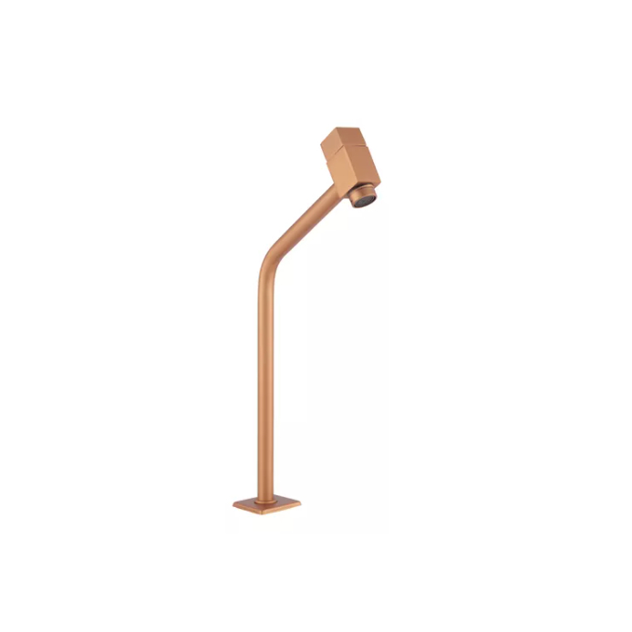 Torneira Link Alta Banheiro Lavabo Rose Gold 1062 Square 45º