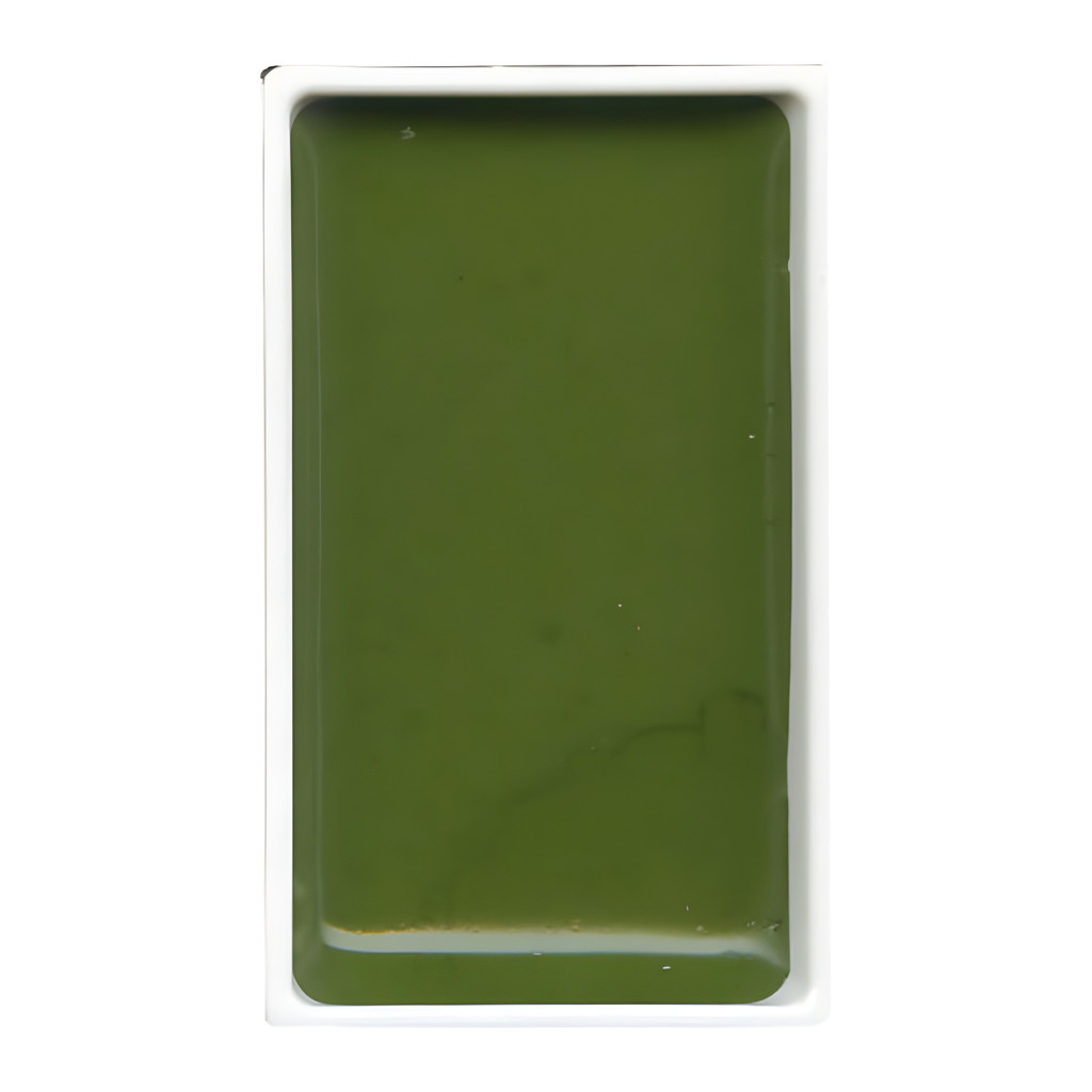 Tinta Aquarela Gansai Tambi Kuretake Olive Green Mc21-54
