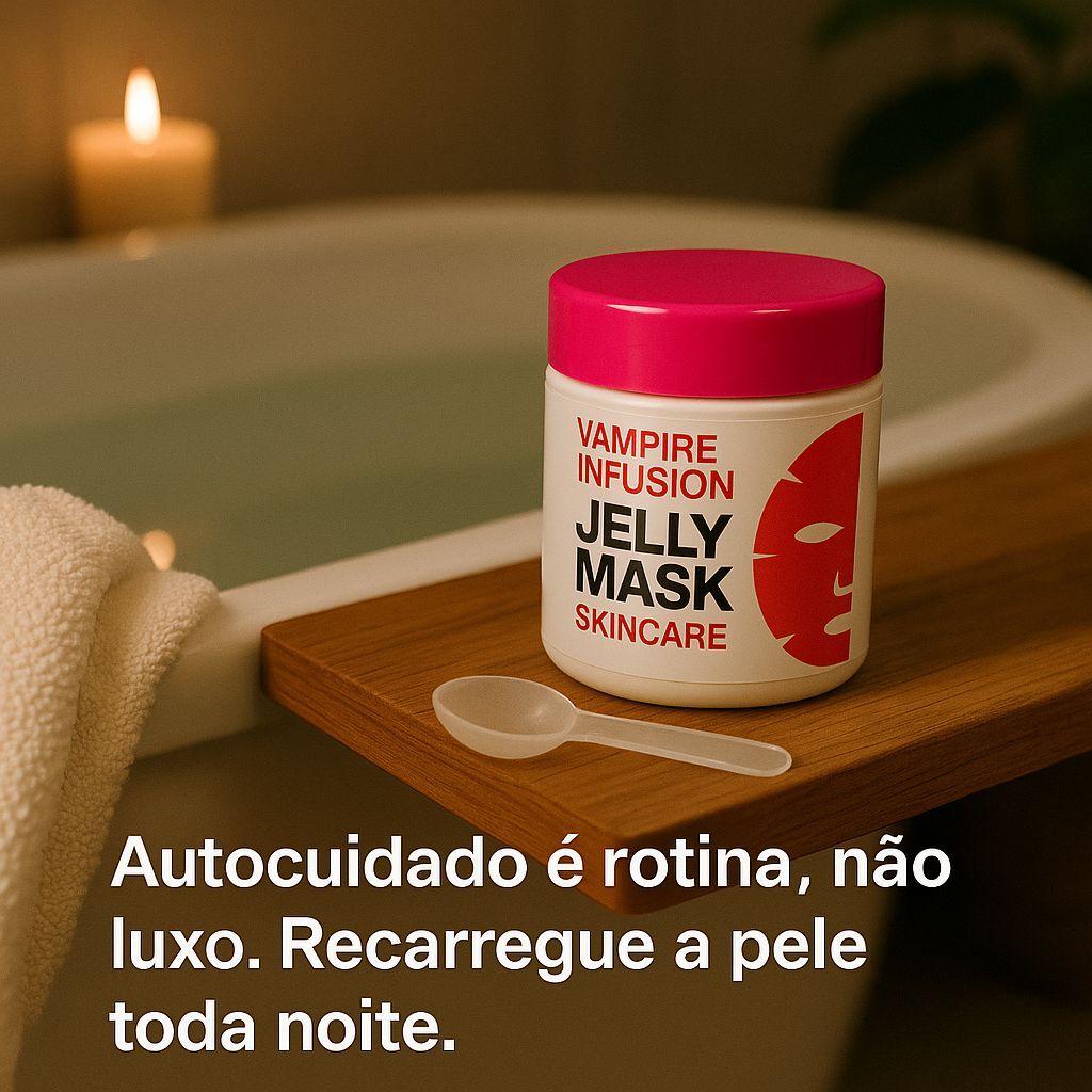 Hidratação e Renovação Imediata Vampire Infusion Jelly Mask