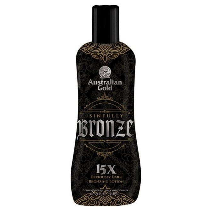 Australian Gold Lotion Intensifier Sinfully Black 15x 250ml acelerador de Bronzerado