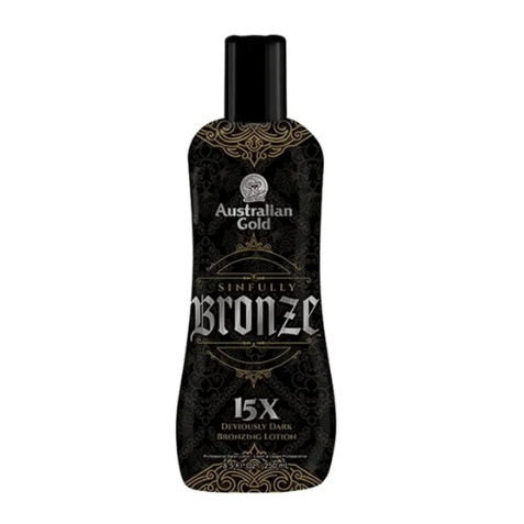 Bronzeador Australian Gold Lotion Intensifier Sinfully Black 15X 250ml - Acelerador de Bronzeado