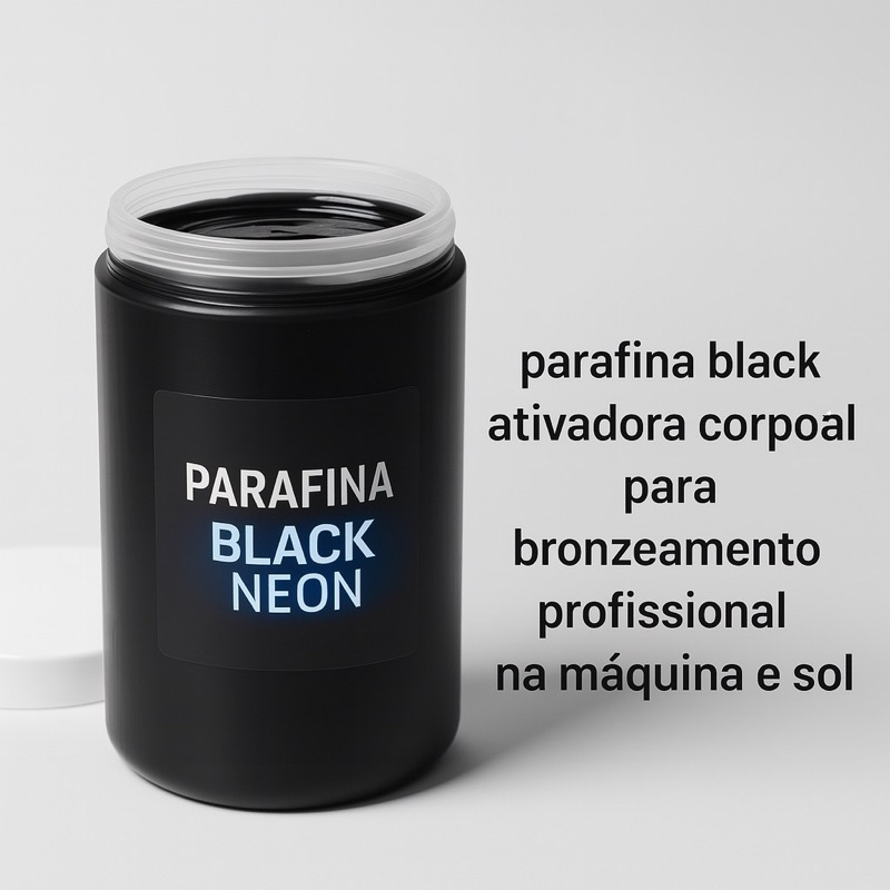 Parafina bronzeadora Black 1kg