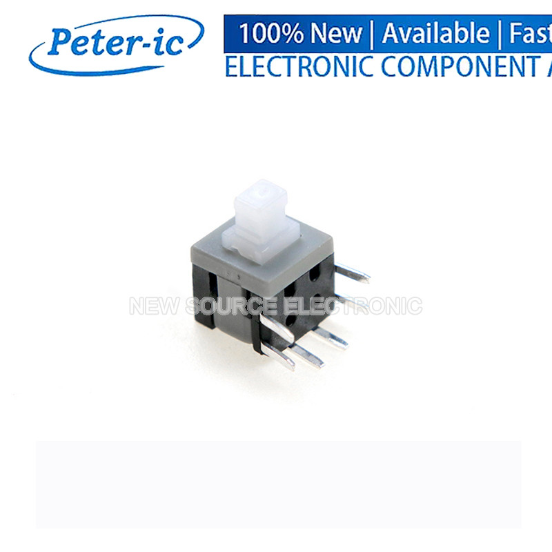 (10 Unidades) 5.8x5.8 mm Plugue Lateral 6 Pinos Interruptor De Travamento Automático Push Tátil Power Micro Button Switc