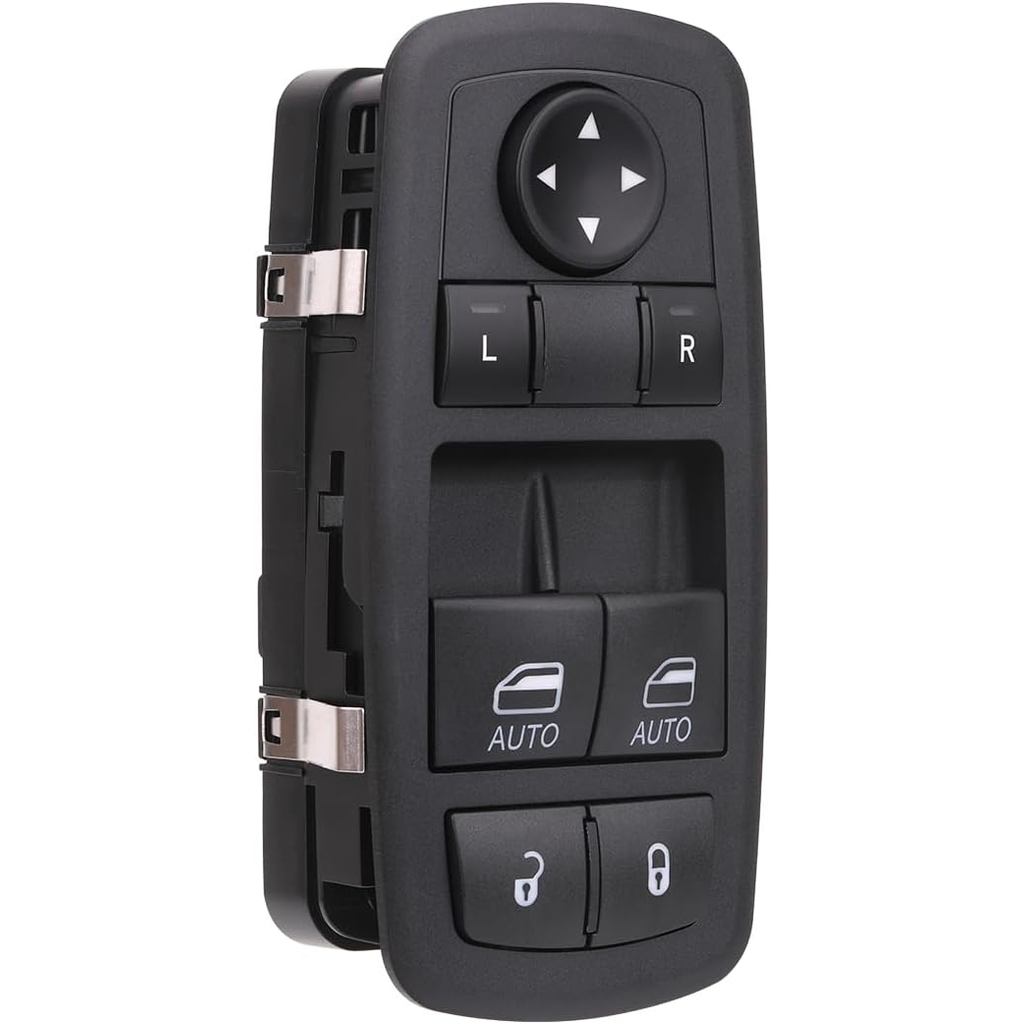 Master Power Window Switch Control Button Front Left Driver Side Compatible with 2015-2022 Dodge Challenger, Replacement