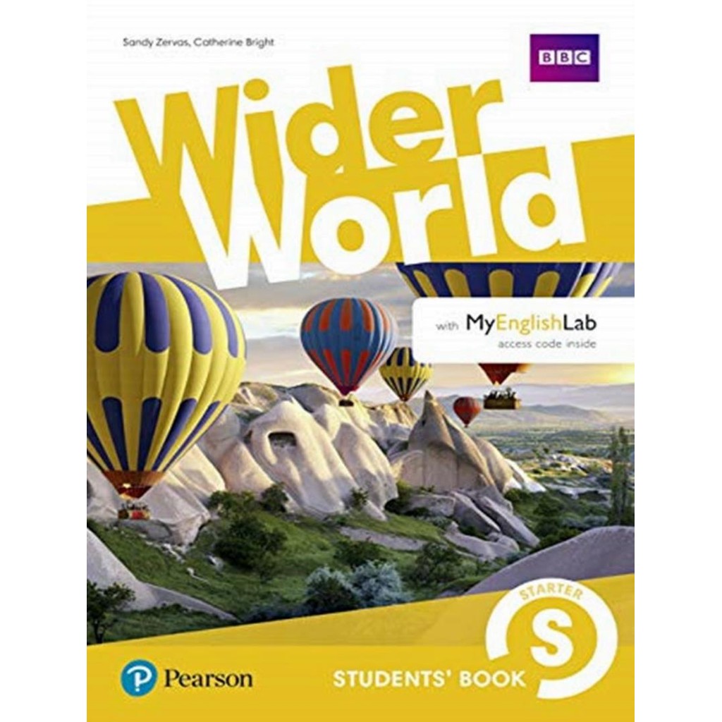 Livro - Wider World Starter Sb With Myenglishlab Pack - 1St Ed