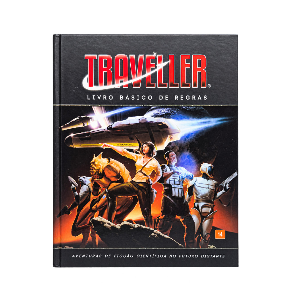 Rpg Ficção Científica - Traveller - Livro Básico De Regras