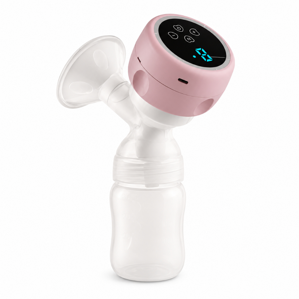 Bomba Tira Leite Elétrica Portátil 3 Modos 9 Níveis USB-C Silenciosa Livre BPA Anvisa Inmetro 180ml