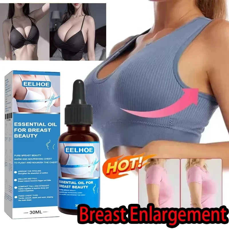 Soro Natural Para Aumentar Os Seios 30ml , Óleo Levantar O Peito E Firmar , A Elasticidade Rechonchuda , Fórmula De Mass