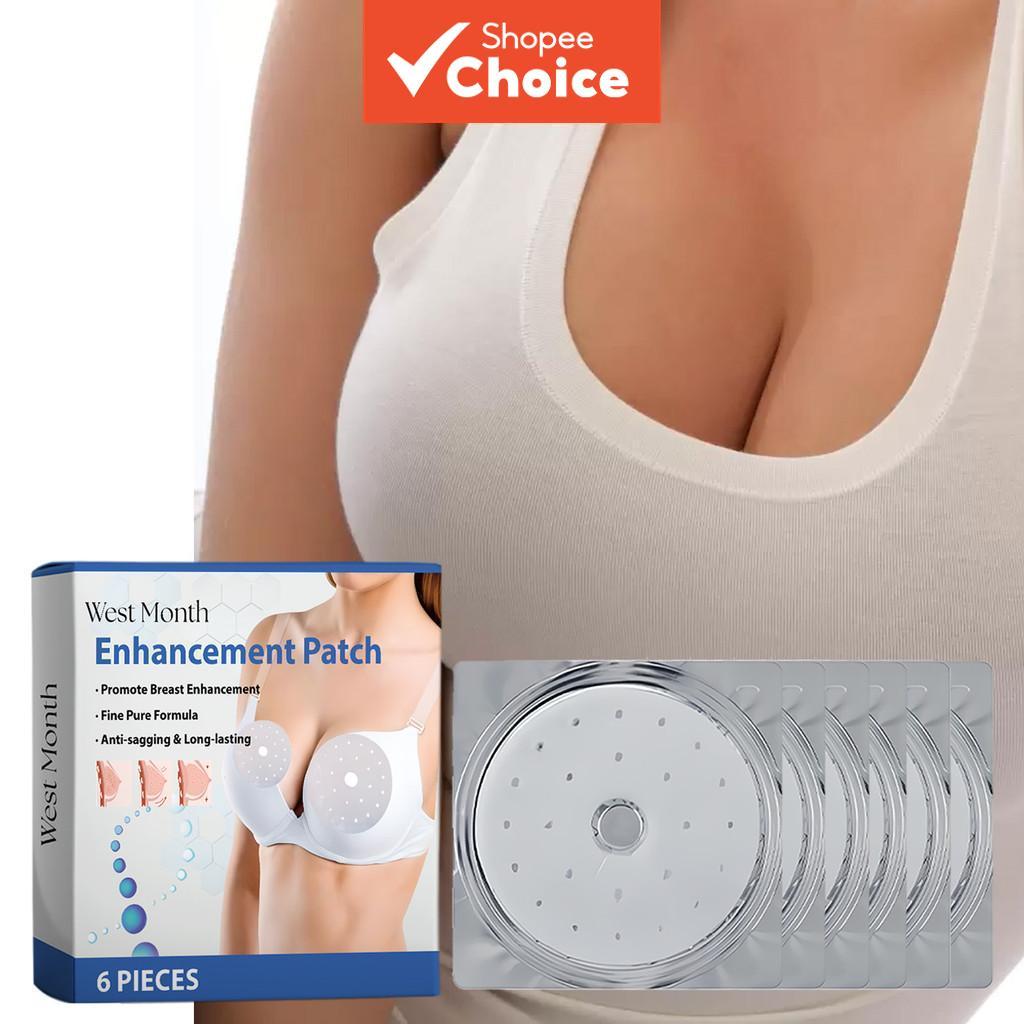 Patches de Elevação dos Seios – Com Extratos de Motherwort, Abacate e Lavanda para uma Aparência Mais Cheia, Firmeza e
