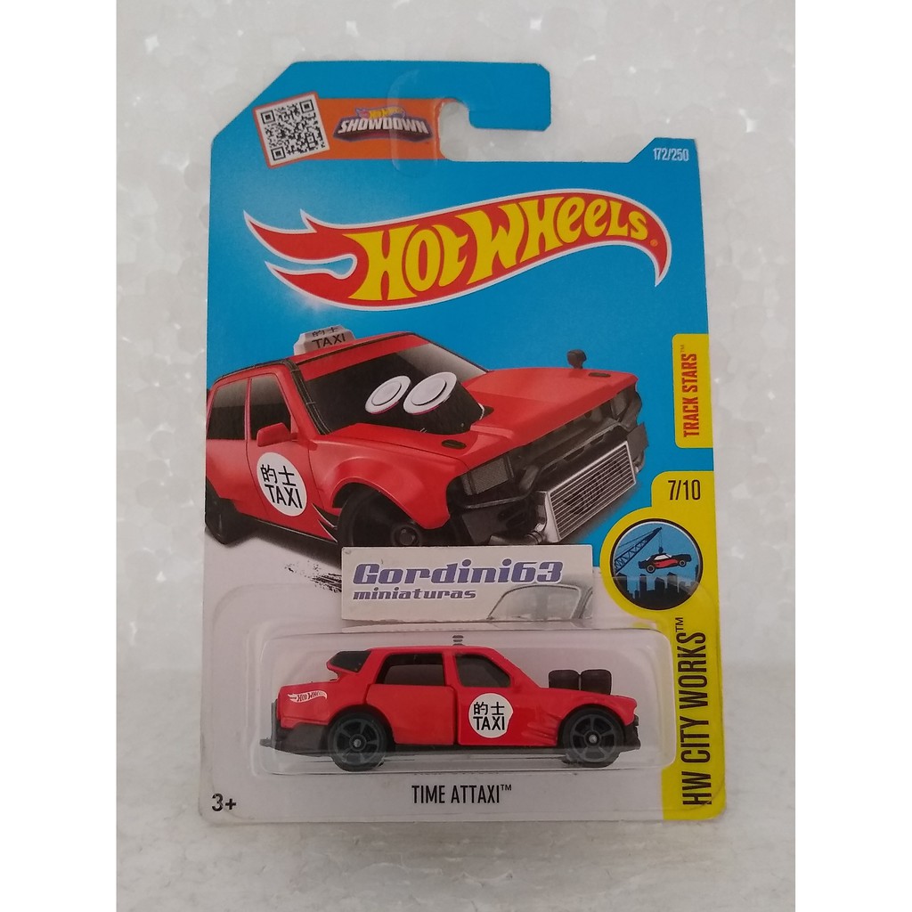 Hot Wheels Time Attaxi  - Táxi - Track Stars