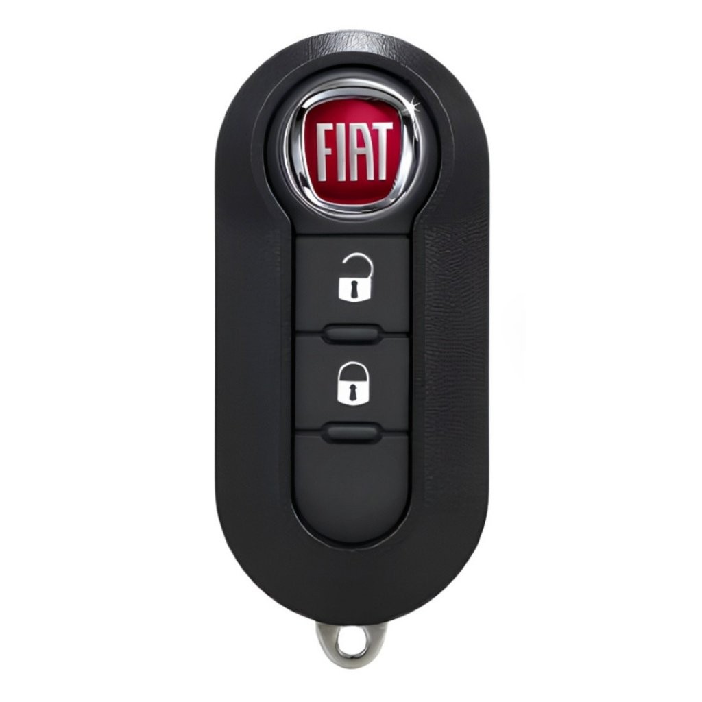 Chave Completa Fiat Strada Mobi Novo Uno 4A 433Mhz 2 Botões