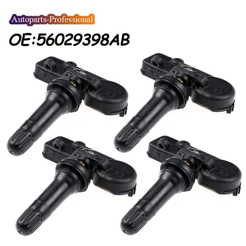 Carro Para Jeep Grand Cherokee Wrangler Fiat 500 Freemont JF TPMS Sensor De Monitoramento De Pressão Dos Pneus 433MHZ 56