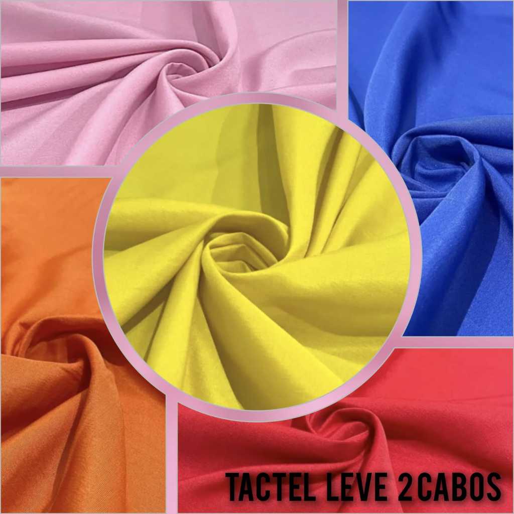 Tecido Tactel Leve 100% Poliéster 2 Cabos (vendas por unidade 50 cm x 1,50 mt largura).