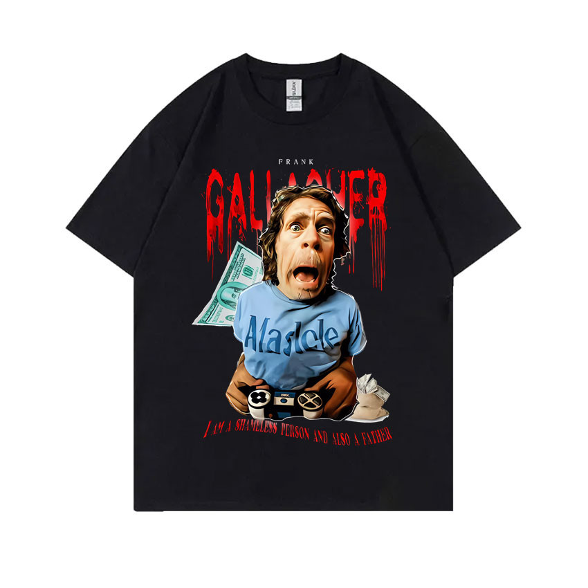 Camiseta Camisa Para Homens Venda Quente Shameless Frank Gallagher Eu Sou Uma Pessoa Instável